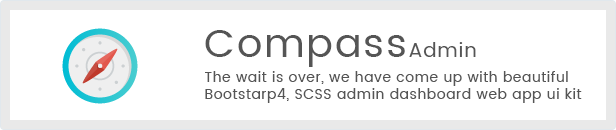 Compass Bootstrap4 Admin